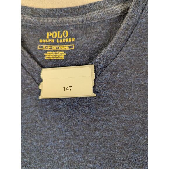 Polo Ralph Lauren T-Shirt Small Men's Short Sleeve Cotton Tee Blue Casual Preppy - Picture 10 of 10